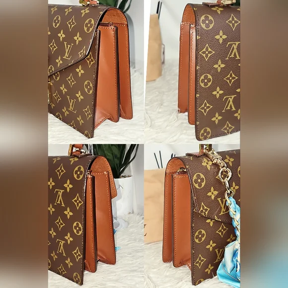 Authentic Louis Vuitton Handbag Monogram Canvas - Picture 3 of 14